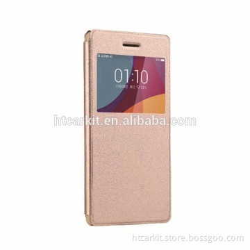 Wholesale Cell Phone Case flip case For Oppo R9 leather case with window